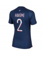 Ženski Nogometna dresi replika Paris Saint-Germain Achraf Hakimi #2 Domači 2023-24 Kratek rokav